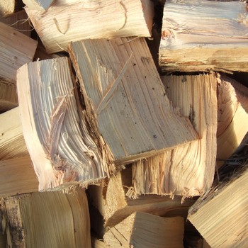 Air-Dried Softwood Logs