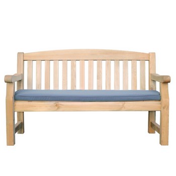 Emily 5ft Dark Grey Seat Pad