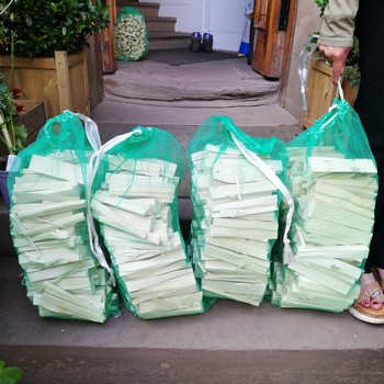 4 x Net Bags of Kiln-Dried Kindling (approx 24kg)