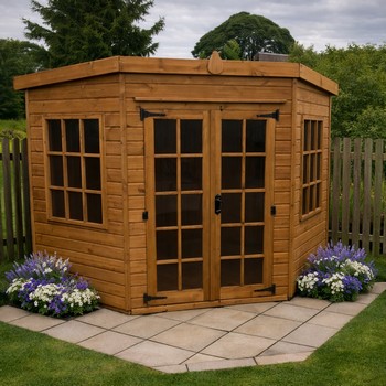 TGB Corner Georgian Summerhouse 