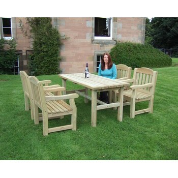 Emily Table and 4 Chair Set