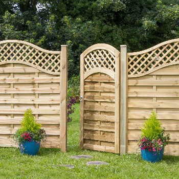 Fence Panels, Gates, Posts - <span style='color: #ff0000;'><strong>SALE NOW ON - 10% OFF - Only While Stocks Last!</strong></span> image