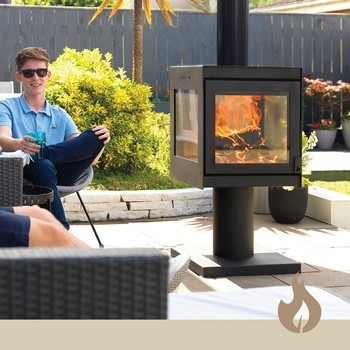 Firebloom Fresco Outdoor Wood Burning Stoves    SALE NOW ON
