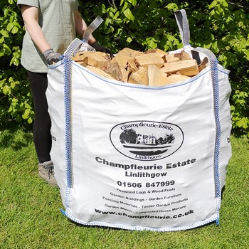 Giant Builder's Bag Air-Dried Hardwood Logs