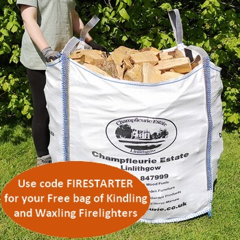 Giant Builder's Bag Kiln-Dried Hardwood Logs