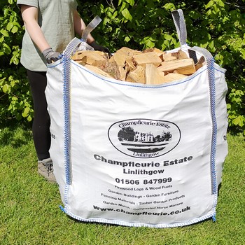 Giant Builder's Bag Air-Dried Softwood Logs