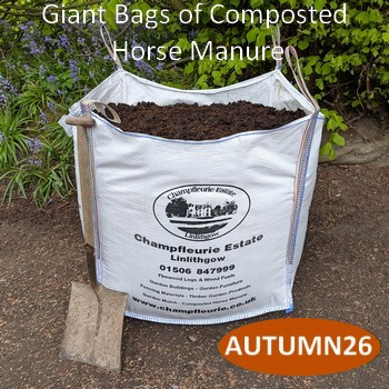 Giant Builder's Bag Composted Horse Manure