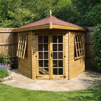 TGB Corner Hipped Roof Summerhouse 