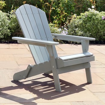 Jasmine Folding Chair - Light Grey