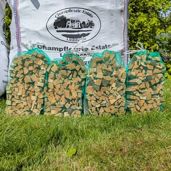 4 x Net Bags of Kiln-Dried Kindling (approx 18kg)