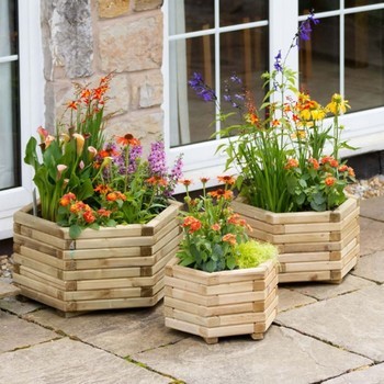 Marford Hexagonal Planter Set of 3