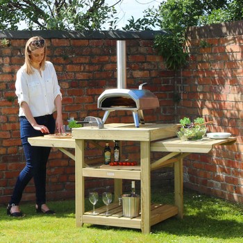 Garden Pizza Oven Table