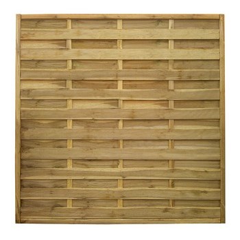 San Remo Flat Top Fence Panel