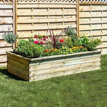 Sleeper Raised Bed 1.8m x 0.9m x 0.45m