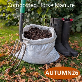 Small Bag of Composted Horse Manure