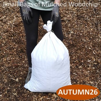 Small Bag of Mulched Woodchip