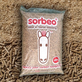 Sorbeo Wood Pellet Horse Bedding - 18kg Bag