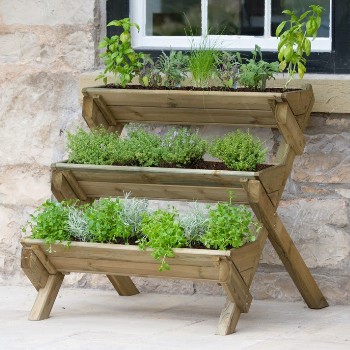 Stepped Herb Planter