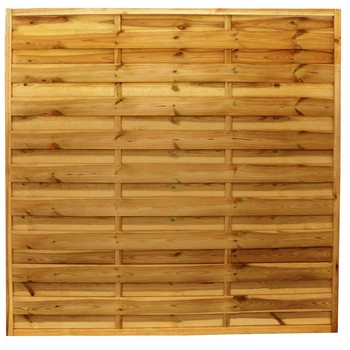 Toulon Flat Top Fence Panel