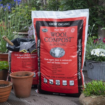 Wool Compost for Potting