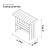 Folding Garden Bar - Size Diagram