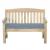 Emily 4ft Bench - Grey Seat Pad