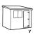 Heavy Duty Pent Shed Y