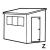 Heavy Duty Pent Shed Z
