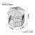 Moreton Gazebo - Size Diagram