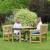 Emily Table and 2 Bench Set