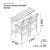Terraza Outdoor Kitchen Bar Set - Size Diagram