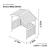 Ashton BBQ Shelter - Size Diagram