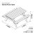 Katrina Picnic Table - Size Diagram