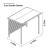 Truro Garden Shelter - Size Diagram