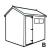 Security Apex Shed B