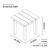 Emily Side Table - Size Diagram